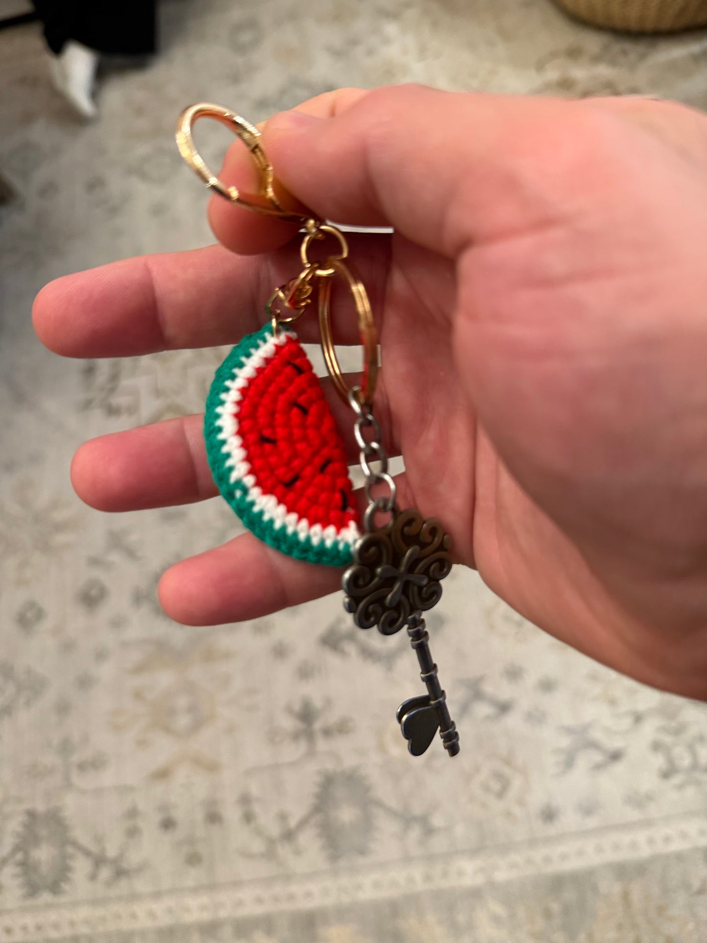 Watermelon Keychain