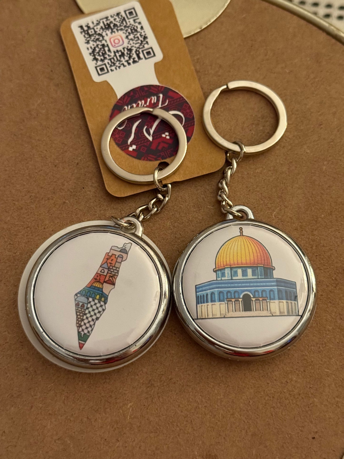 Double Sided Keychains