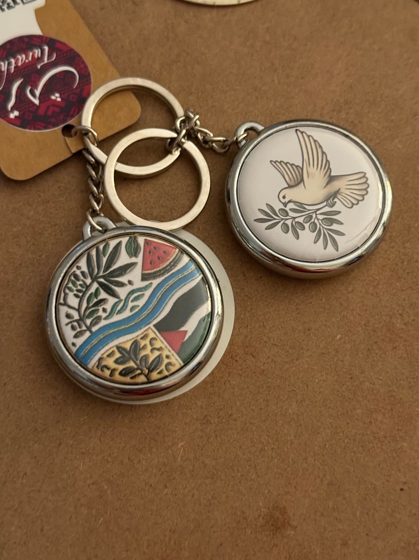 Double Sided Keychains