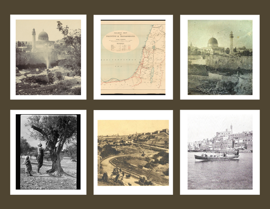 Historic Palestine Magnet Set