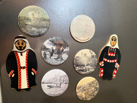 Historic Palestine Magnet Set