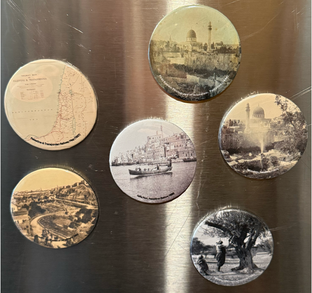 Historic Palestine Magnet Set
